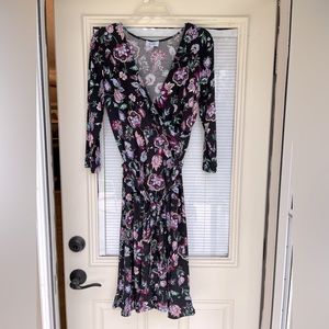 Leota - Libby Faux Wrap Knit Dress